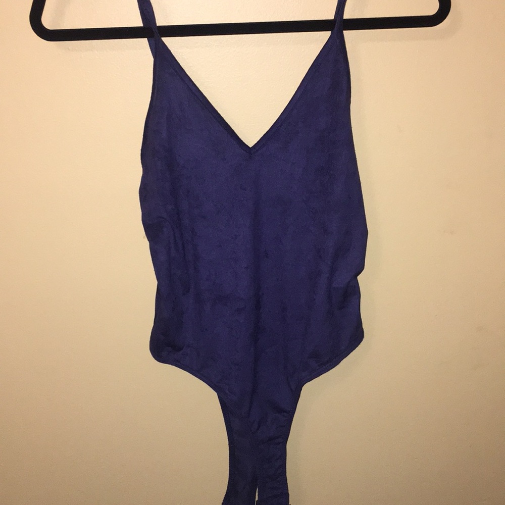 Navy Body Suit